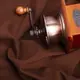 Ткань трикотаж Прага-640grm на флисе каштан