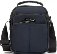 Сумка мужская на плечо Lanpad синяя