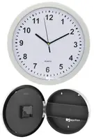 Настенные пластиковые часы-тайник-сейф SAFE CLOCK (7031)