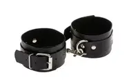 Оковы Leather Standart Leg Cuffs, Black