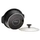 Мармит керамический Kamille KM-6425 24х21х8 см 1.5 л черный