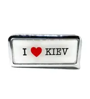 Запальничка "I Love Kiev", біла