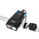 Фара велосипедная West Biking BK-1718 0701220 Black + Blue с выносным пультом батарея 2000 mAh велофара