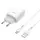 СЗУ сетевое зарядное устройство HOCO C73A 2USB/2.4A с кабелем для зарядки USB - MicroUSB Белый