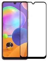 Защитное стекло Lion для Samsung Galaxy A31/A32 (2020) 3D Perfect Protection Full Glue, Black