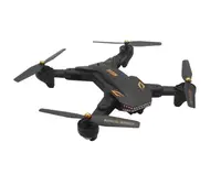 Квадрокоптер Visuo XS809S с камерой 2MP wide angle Черный