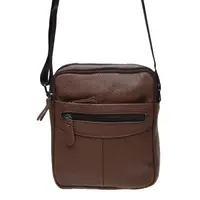 Мужская сумка на плечо Borsa Leather K11029-brown