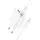Адаптер сетевой HOCO Type-C to Lightning Fighter charger set C109A |1Type-C/1USB, 3A/20W, PD/QC|