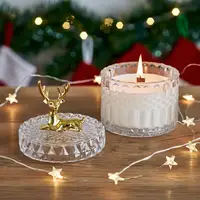Парфумована свічка Christmas 100% соєвий віск 200g 42h - зимовий затишок Гранд Презент NOS1124