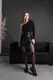 Кроссовки женские Fashion Kaito 3174 39 размер 24,5 см Черный