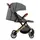 Прогулочная коляска MoMi ESTELLE Dark Grey