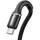 Кабель Baseus Halo Data Micro USB 3A 1м CAMGH-B01 Чёрный Оригинал