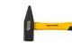 Молоток слесарный MASTERTOOL, 1000 г, HRC50, рукоятка фибергласовая, 320 мм. Yellow and Black (02-0910)