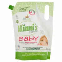 Гель и ополаскиватель для стирки детской одежды 800мл Winni's Lavatrice Baby 2in1 8002295034397
