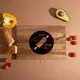 Доска разделочная S "Just roll with it" из ореха, англійська