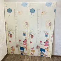 Розвиваючий килимок Carrello з спіненого XPE 150 x 180 cм (слони/ліс)