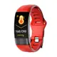 Умный фитнес браслет Jiks Fit lite с тонометром и ЭКГ Красный