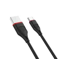 Кабель USB Borofone Type-С BX17-T-BlaСk 1 м чорний