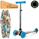 Самокат I-Trike Mini BB3-013-4-F-WP10 61-71 см голубой