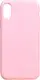 Чехол-накладка TOTO Mirror TPU 2mm Case Apple iPhone XS Max Rose Pink