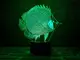 Сменная пластина для 3D ламп "Рыбка" 3DTOYSLAMP