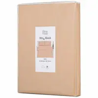 Простирадло Ardesto Mix MatСh ART2426FSI 240х260 см бежеве