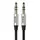 Кабель Baseus Audio Yiven M30 mini-Jack (3.5 mm) 1.5m, Silver+Black (CAM30-CS1)