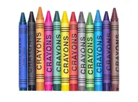 Воскові олівці 12 кольорів CRAYONS 2688A
