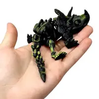 Іграшка рухлива 3D Динозавр трицератопс (ВИД 4) 15 см