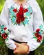 Вышитая детская блуза МакРО