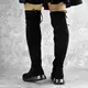 Ботфорты женские Fashion Tika 2212 39 размер 25 см Черный
