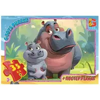 Пазлы серии "Зверушки из всего мира", 35 эл