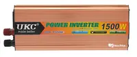 Перетворювач напруги (інвертор) 24-220 V 1500 W + USB (4002)