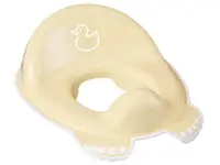 Накладка дитяча антиковзка на сидіння унітазу DUCK light yellow