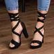 Женские босоножки Fashion Stormy 3064 40 размер 25,5 см Черный