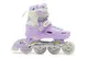 Роликовые коньки Scale Sports LF-5 колеса PU светятся. Violet (размер 39-42) (1533797796)