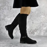 Ботфорты женские Fashion Maddie 2322 40 размер 25,5 см Черный