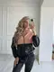 Костюм FLS2045 в стиле ZARA Пудра 44/46