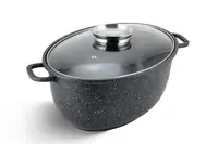 Гусятница с крышкой Edenberg EB-9173 38 см 8 л