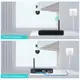 Камера видеонаблюдения двухобъективная уличная поворотная P12 WIFI IP 360/90 V380PRO 3+3.0mp