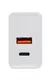 Сетевое зарядное устройство AR-QC-PD 5V 3A USB/TYPE C White (7614)
