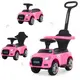 Толокар машинка Bambi M-3503A-MP3-8 розовая