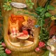 Кукольный дом DIY Cute Room 6006 Squirrel House деревянный конструктор в рамке