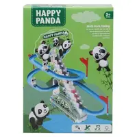 Уценка. Трек-горка "Happy Panda", свет, музыка - Повреждена упаковка