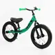 Детский велобег CORSO Spin-X PX-5-63 колеса 14" надувные стальная рама. Green and Black (169852)