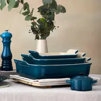 Форма для випікання Le Creuset Deep Rectangular Dish 71102326420001 32 см 4 л глибокий бірюзовий