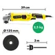 Угловая шлифмашина Trotec PAGS 11-125 + кейс (4440000006)
