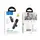 Микрофон HOCO Lightning Fair wireless microphone L20 |2.4G, 5-15m, 3-4h|