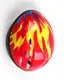 Защитный шлем обычный Fire. Red (Размер S: 50-54 см) - 989149504