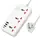 Удлинитель сетевой HOCO Storm 3-position socket AC8A |3USB/1Type-C, PD/QC, 3A/30W|